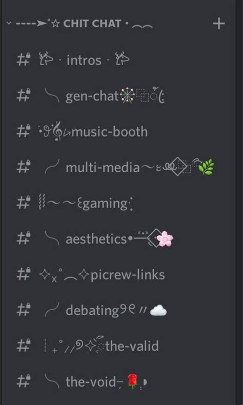 creer separatteur chanel discord|Discord aesthetic channel dividers.